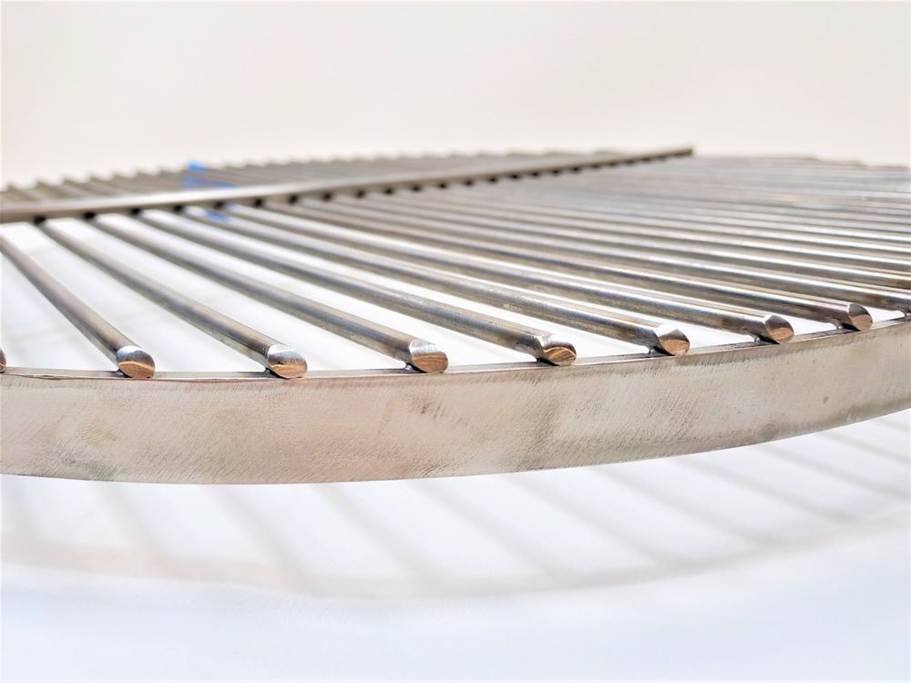 Gitter & Roste: Grillrost Ø 60cm aus Edelstahl + Kettensatz, Top-Qualität ! – Neu und originalverpackt aus Biel / Bienne von NUTRENA 2