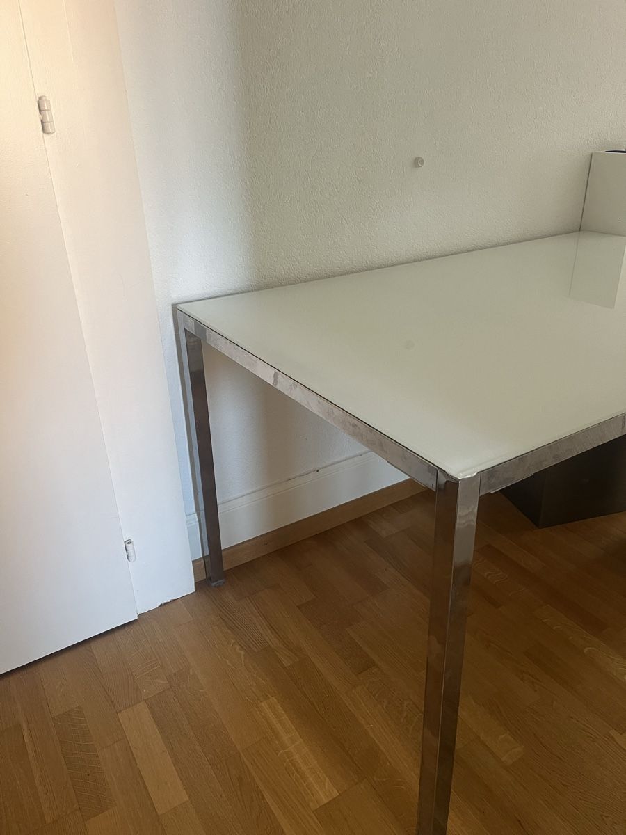 Tische: Moderner Glastisch Chrom Hochglanz – Gebraucht aus Zürich von sangelo 1