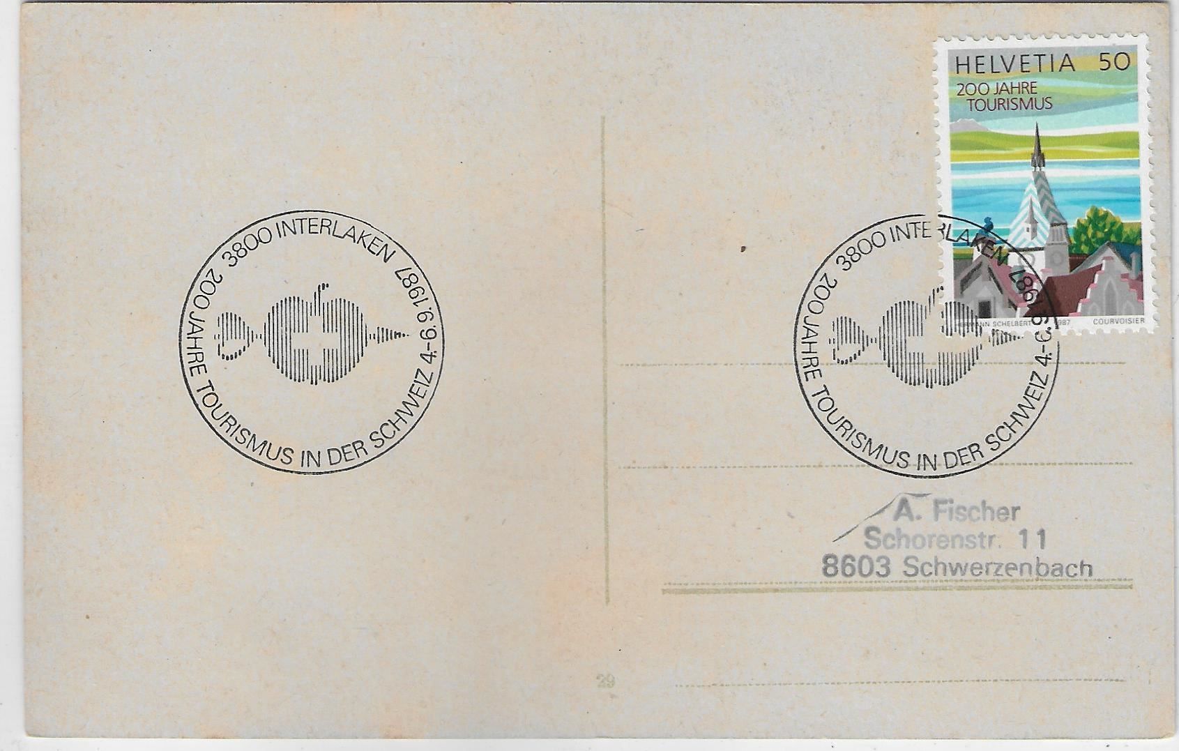 Cartoline postali: Gruss aus den Berneralpen - Bär als – Usato da Ettingen venduto da Kartenplanet 1