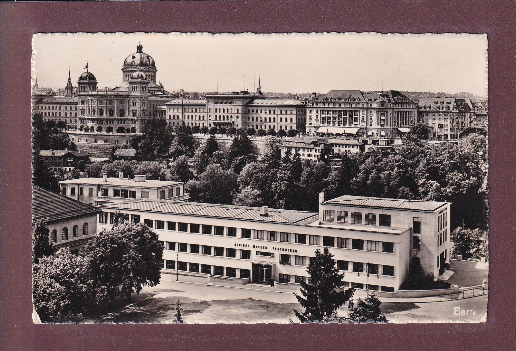 Cartoline postali: BERN - Alpines Museum Postmuseum – Usato da Pully venduto da nicecards