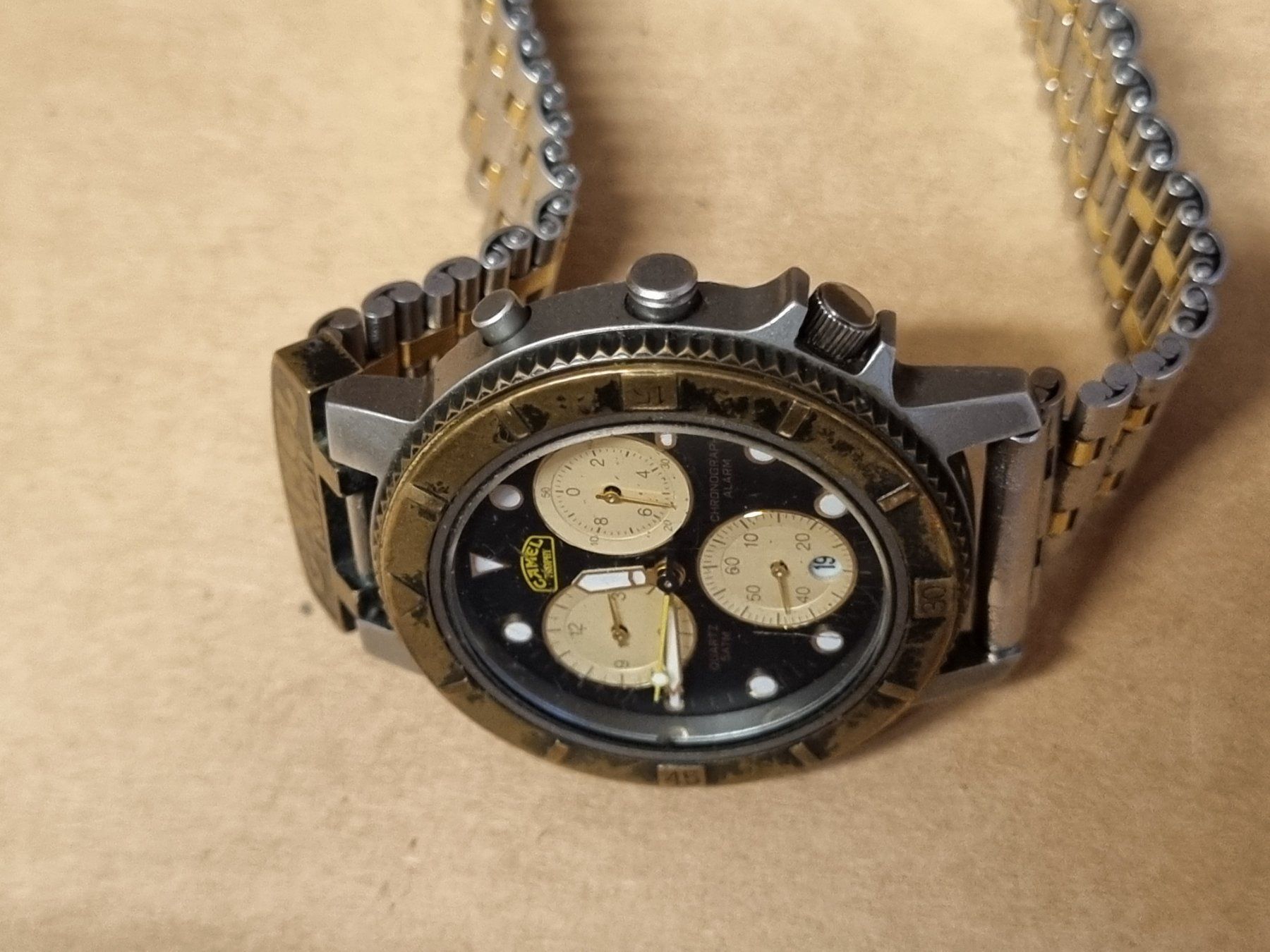 Orologi: Chronograph Alarm Uhr – Difettoso da Schaffhausen venduto da Leveron13 5