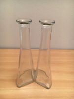 2 süsse Glasvasen