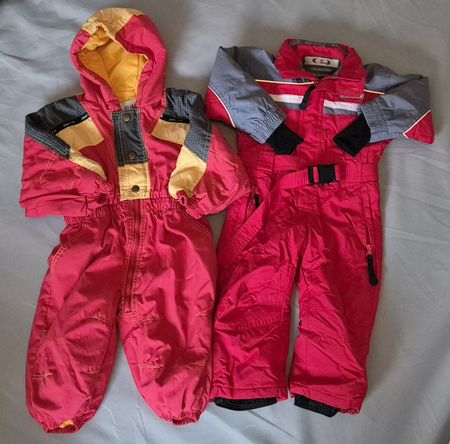 2x Skianzüge Grösse 80