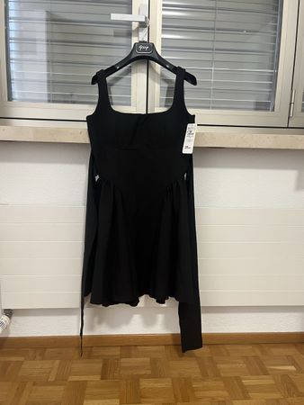 Abito nero corsetto e gonna - taglia M nuovo con etichetta