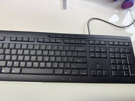 Tastatur Cherry Stream Keyboard kabelgebunden schwarz