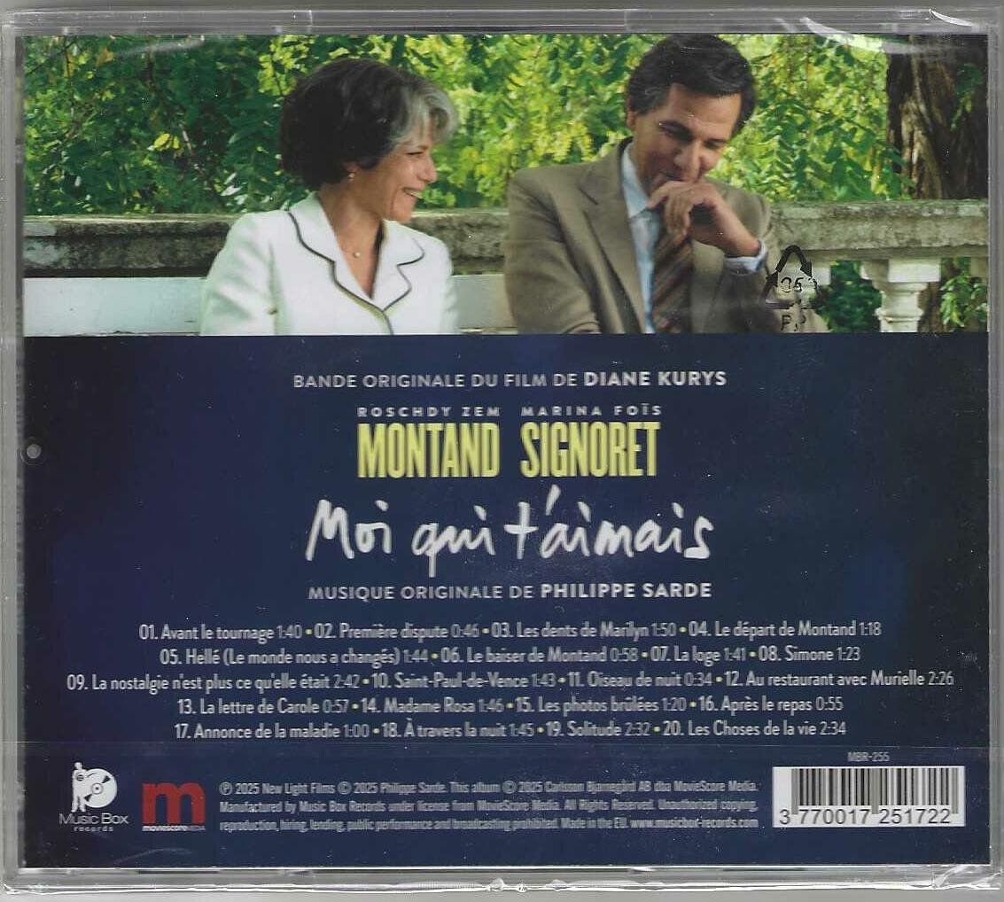 CD: Philippe Sarde - Moi Qui T'Aimais – Nuovo e nell'imballaggio originale da Genève venduto da CDLPBookS 1