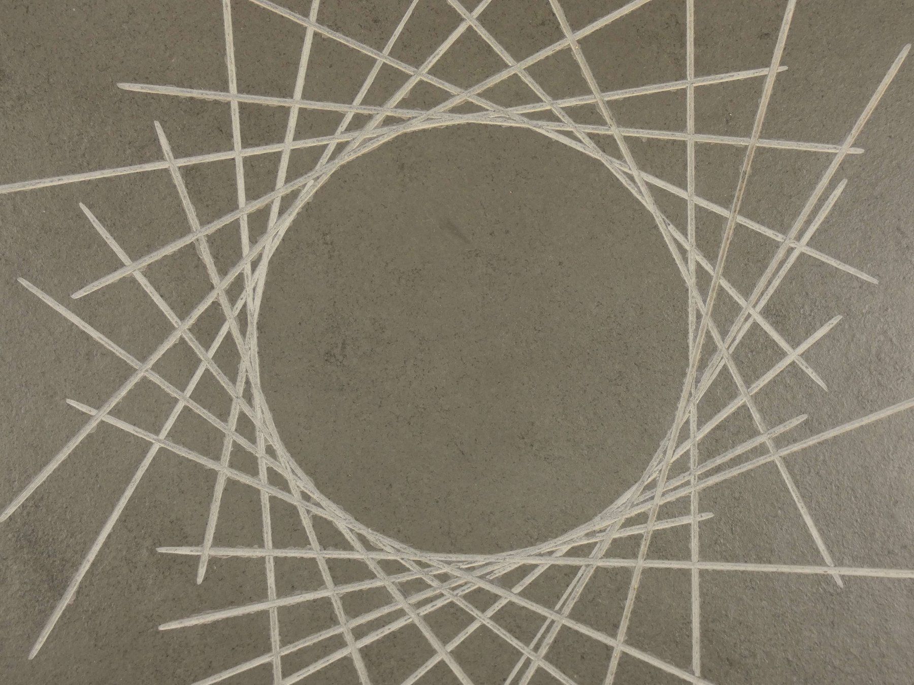 Dipinti: Tableau en Ardoise Gravée – Usato da GEMEAUX venduto da MarcMugnierSculpture 1