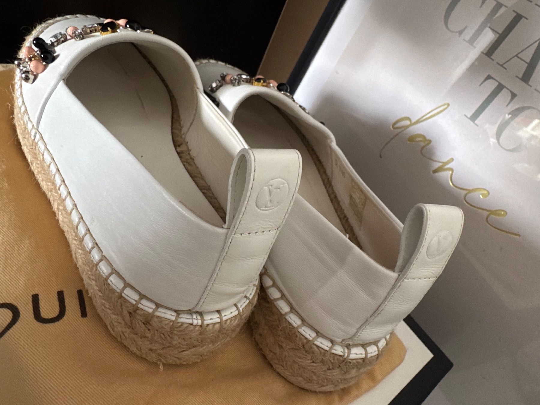 Louis Vuitton Scarpe da donna: LOUIS VUITTON LEATHER ESPADRILLE – Usato da Les Geneveys-sur-Coffrane venduto da LVMM 4