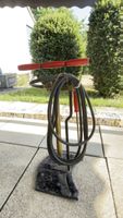 Standpumpe retro mit Schlauch guter Zustand