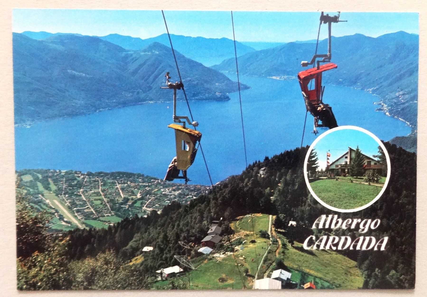 Cartoline postali: Albergo Cardada s/Locarno – Usato da Fétigny venduto da Billy2miny