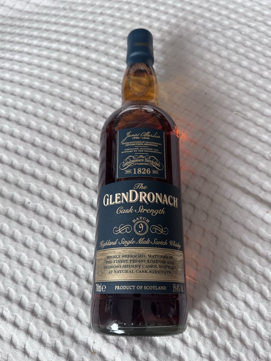 Glendronach Spirituosen: The GlenDronach Cask Strength Batch 9 Whisky 70cl – Neu und originalverpackt aus Hergiswil NW von wert721 2