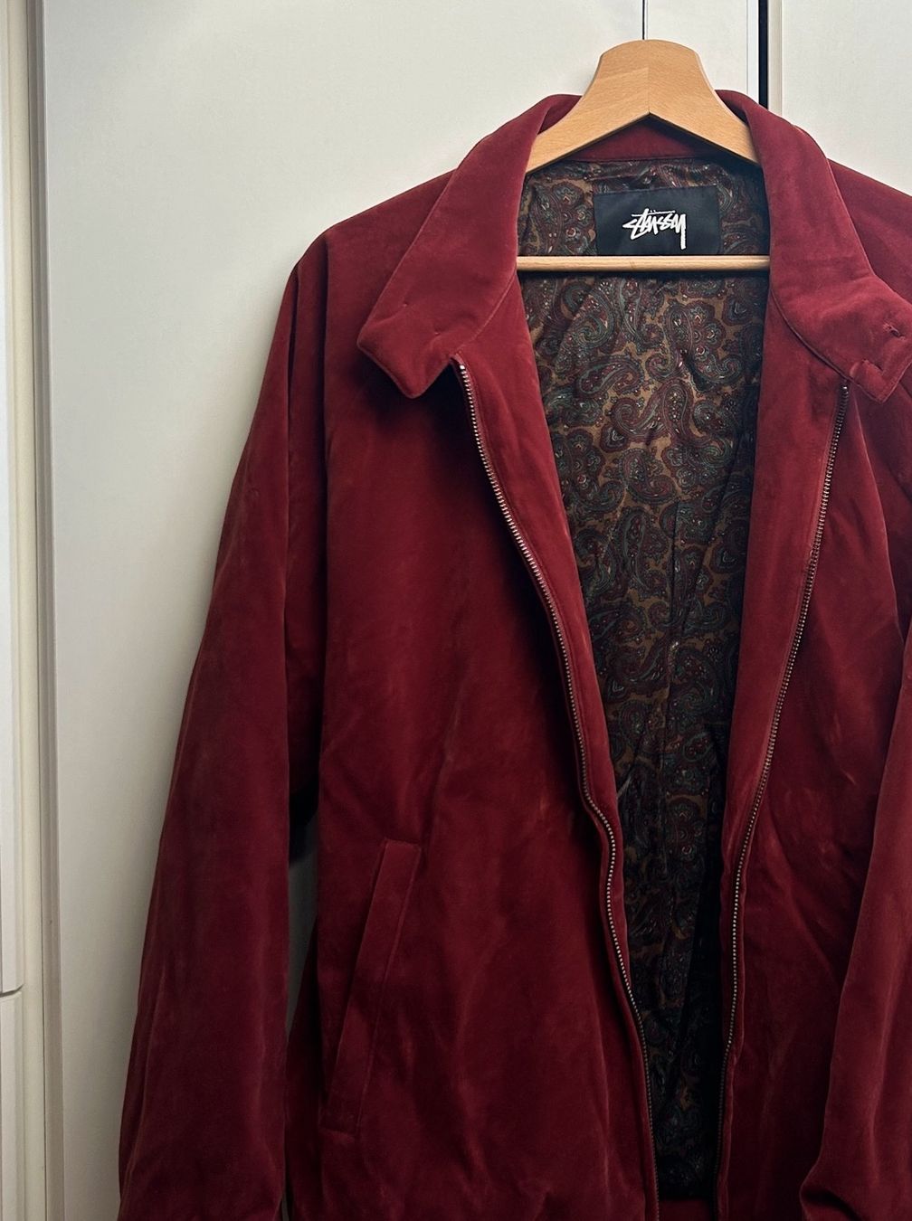 Stüssy Giacche: Stüssy Velvet Harrington Jacket – Nuovo (secondo la descrizione) da Vessy venduto da tania4284
