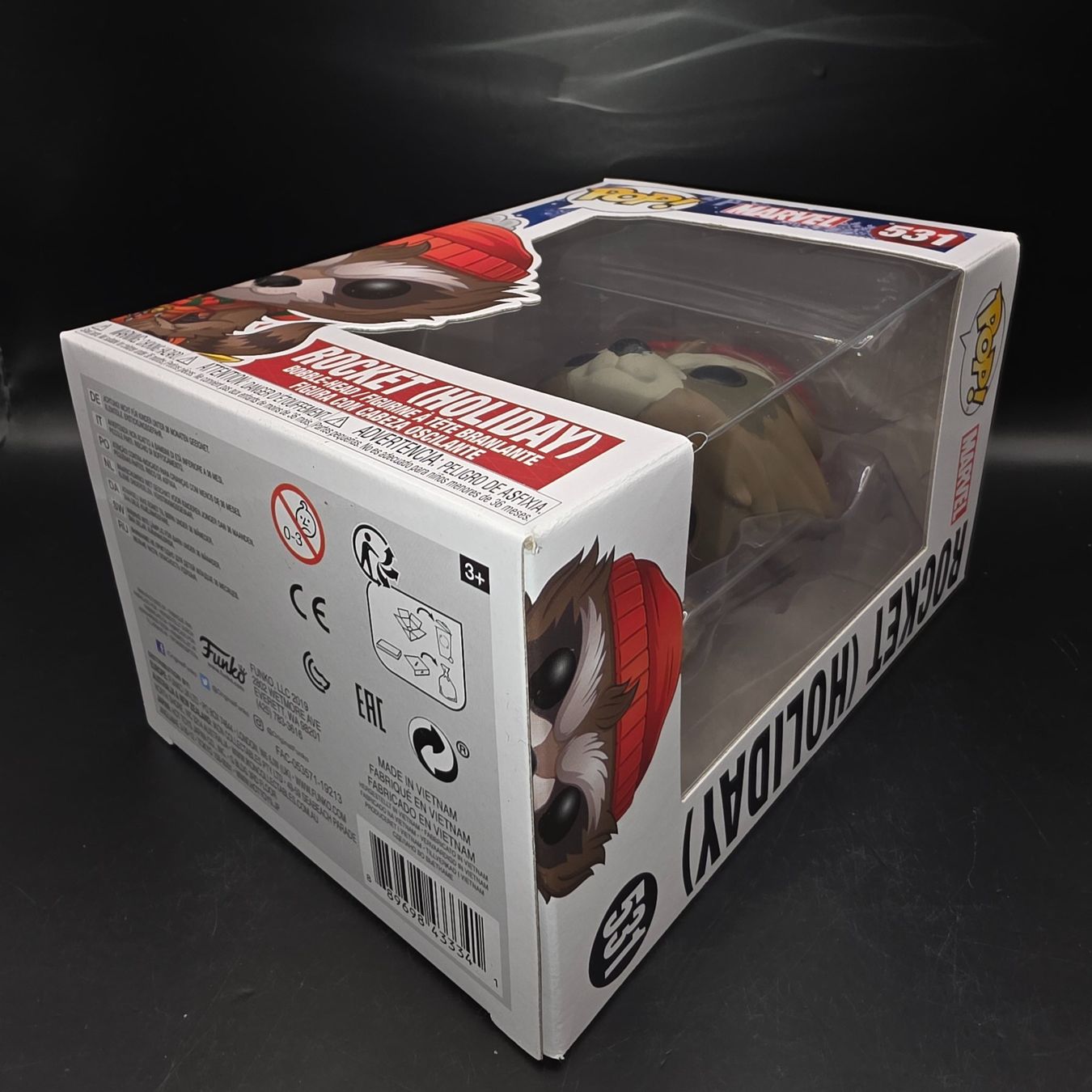 Funko Figuren: Funko Pop! Marvel Rocket Holiday #531 – Gebraucht aus Düdingen von Nerdworld 3