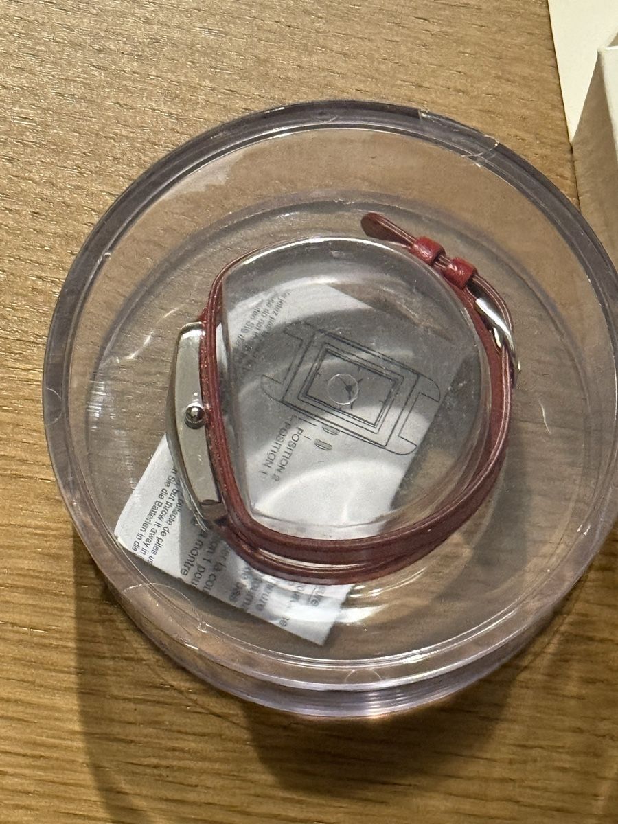 Uhren: Lancaster Monaco Damenuhr, neu, rot – Neu und originalverpackt aus Neuhausen von DELY 3