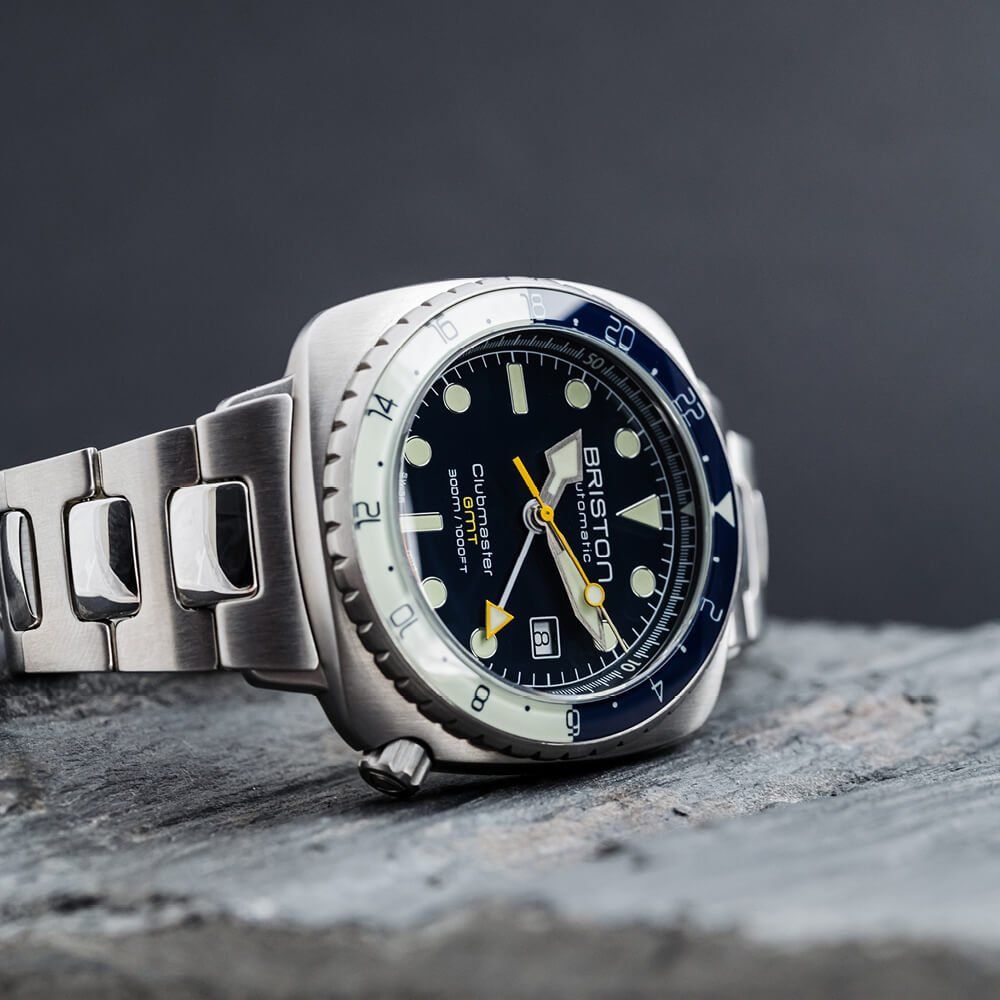 Orologi: Briston Clubmaster Diver Pro GMT 24844.S.GP – Nuovo e nell'imballaggio originale da Carouge GE venduto da Watchaser 1