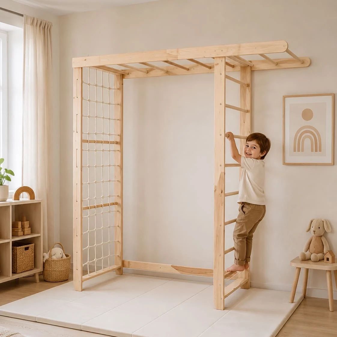 Pareti & prese d'arrampicata: KINDERZIMMER TURNWAND – Usato da richterswil venduto da salemanager83 5