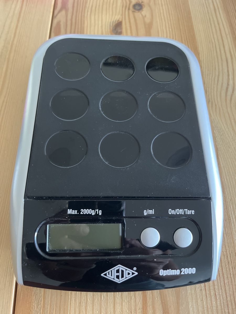 Accessori da laboratorio: Wedo Digitalwaage Optimo 2000 – Usato da NEUENHOF venduto da gipas13