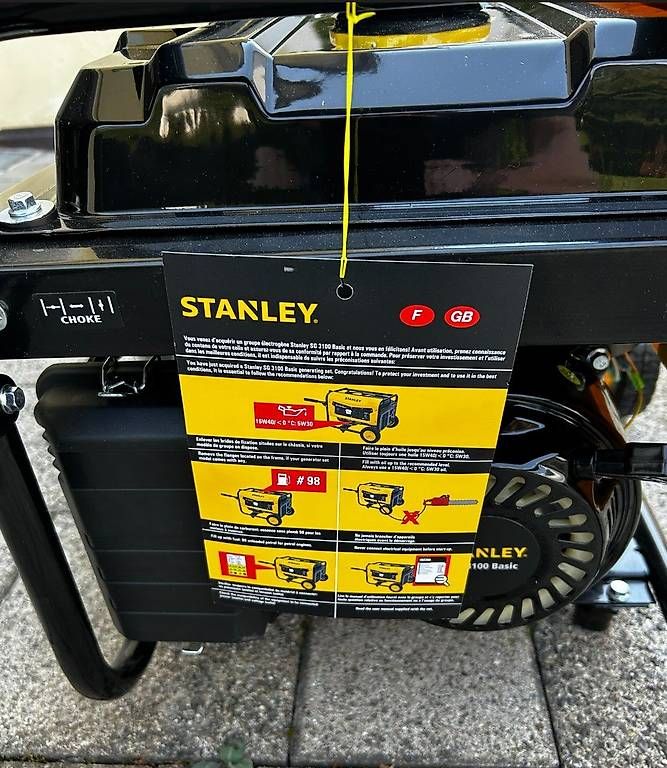Stanley Générateurs de courant: Stromversorger / Stromgenerator Standley Basic SG 3100 – Neuf (Voir description) à Balzers par maralake 2