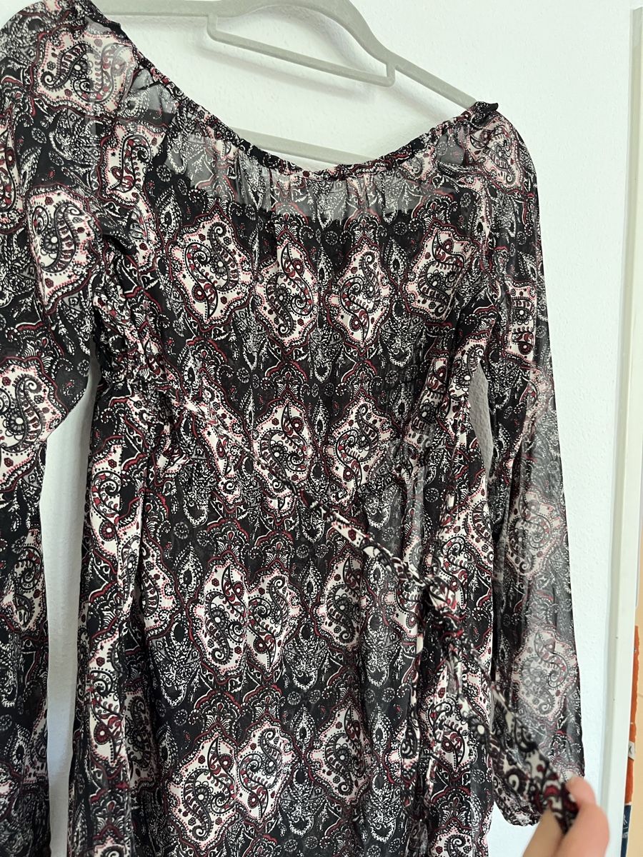 Blusen: SCHÖNE SCHWARZE CARMENBLUSE GR. M – Neu (gemäss Beschreibung) aus Basel von JJ.Elena 3