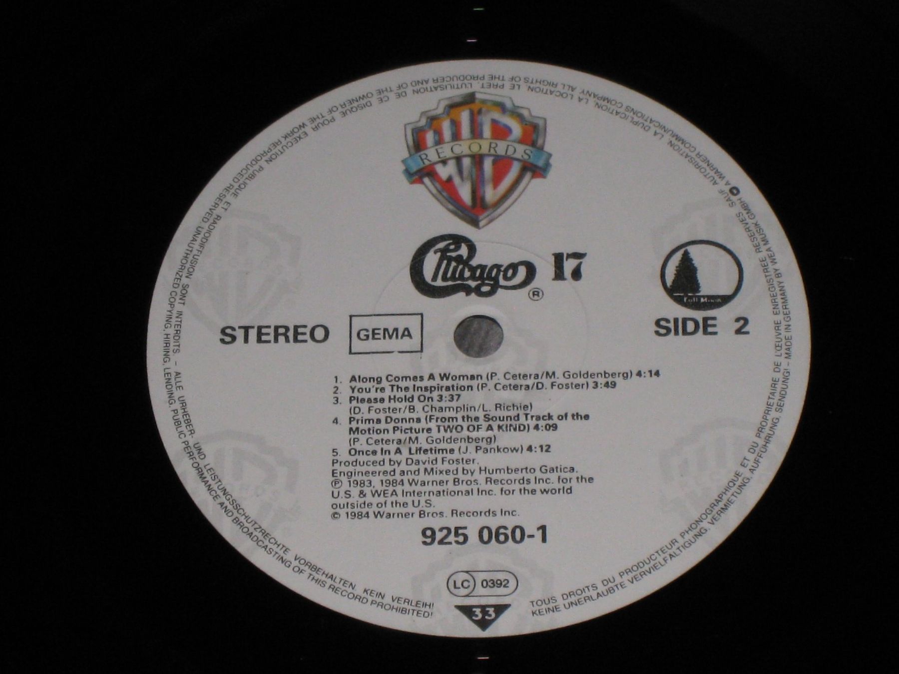 Schallplatten: LP - CHICAGO - 17 – Gebraucht aus Steckborn von Quo7 2