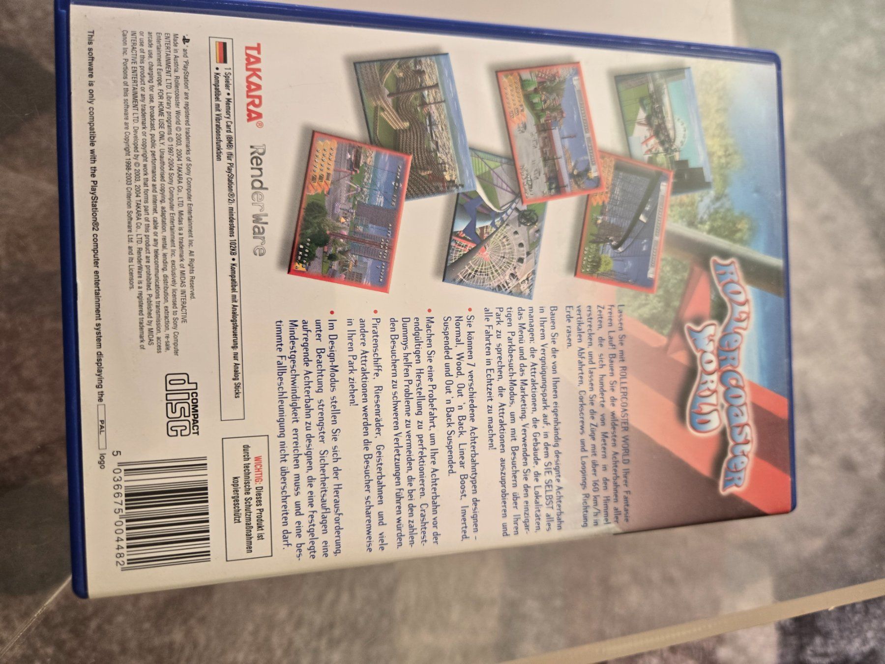 Giochi: Roller Coaster World Ps2 – Usato da Bussigny venduto da Kfdlt 1