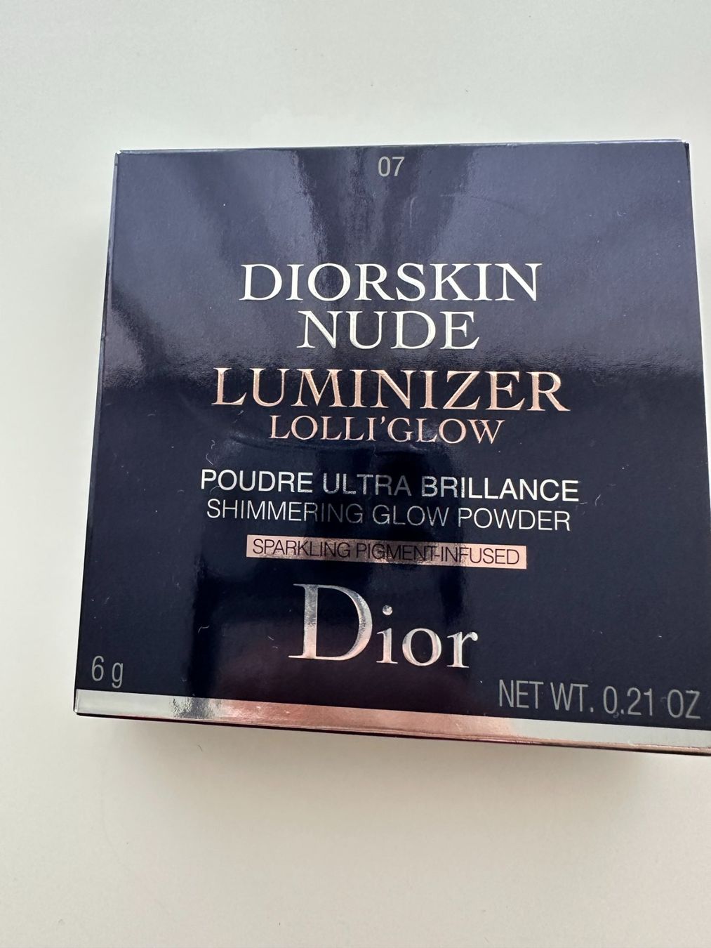 Dior Make-up: Dior Diorskin Nude Luminizer 07 peach delight – Nuovo e nell'imballaggio originale da Courgevaux venduto da Qwertz111320