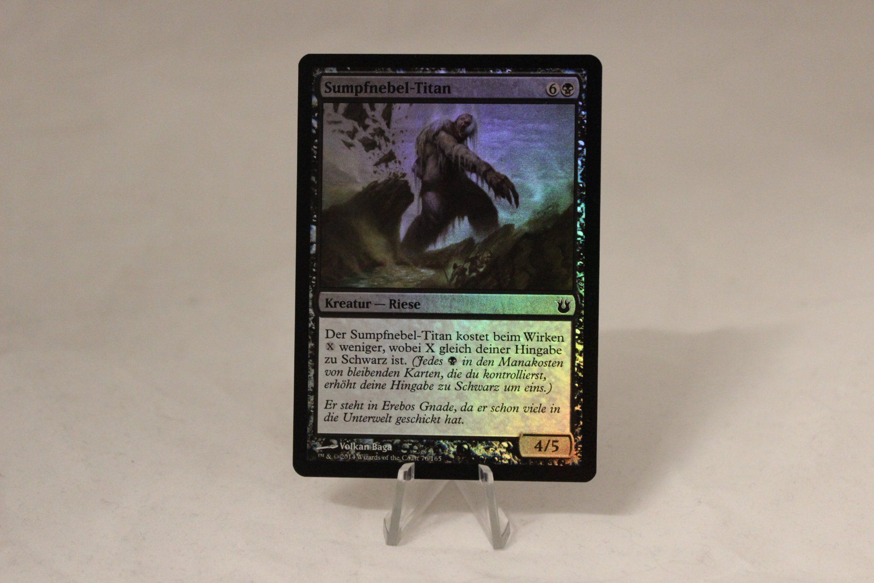 Magic The Gathering Sammelbilder & Trading cards: Sumpfnebel-Titan Foil - Magic – Gebraucht aus Dulliken von Sefty