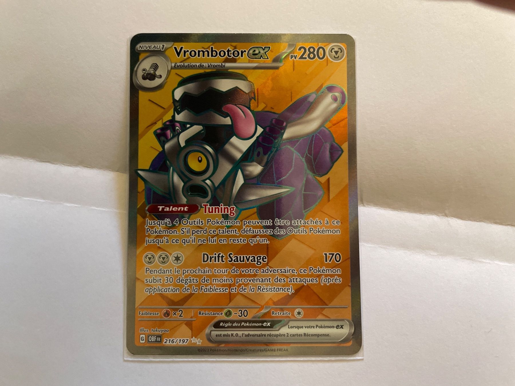 Pokémon Sammelbilder & Trading cards: 📦 vrombotor ex fr – Gebraucht aus Genève von Hoenn.