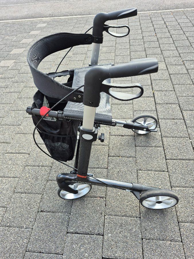 Ausili per la deambulazione: Rollator aus Carbon – Usato da Fischbach LU venduto da Minka09