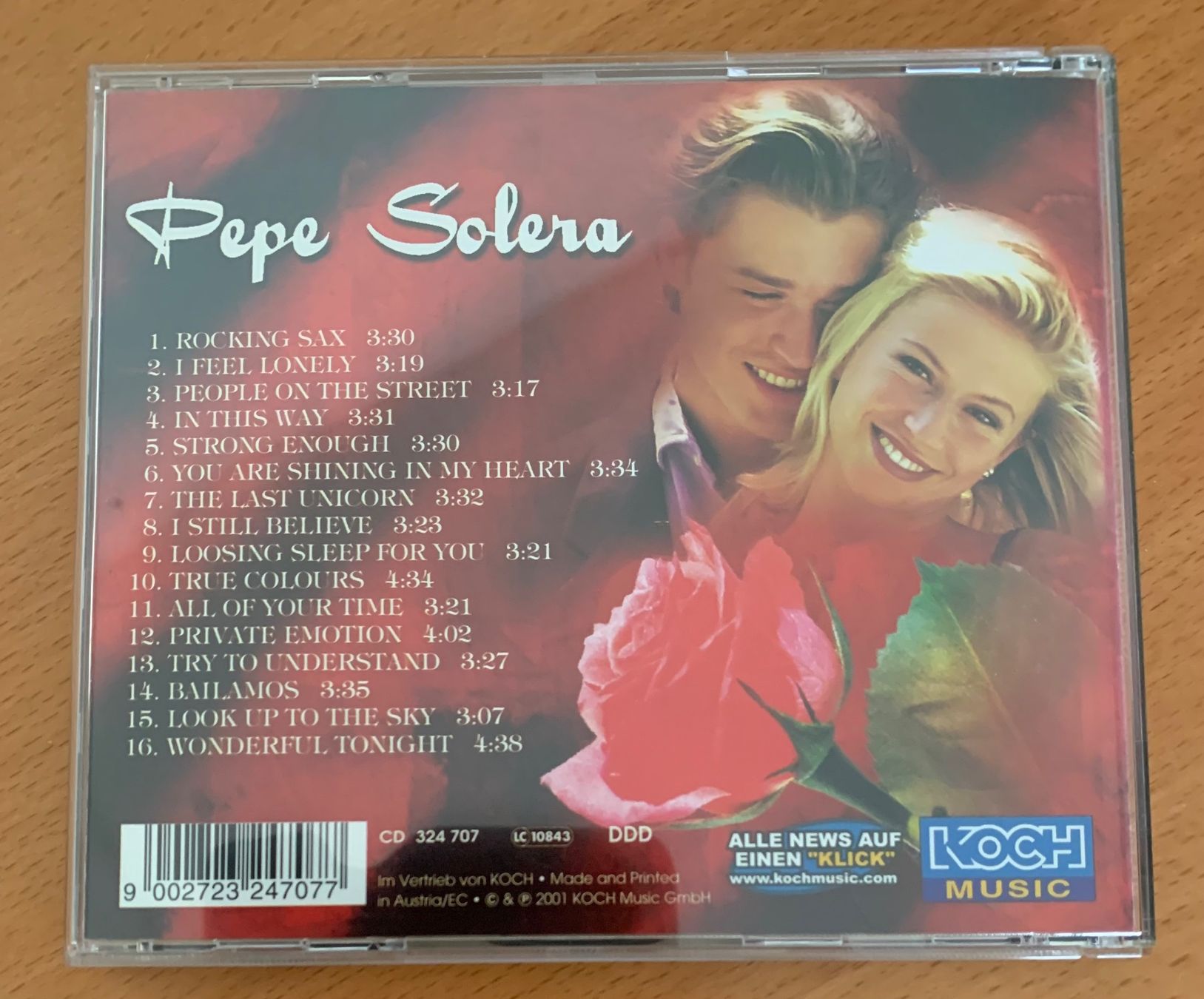 CD: Pepe Solera " Emotional Sax" – Usato da Hombrechtikon venduto da Rosi1970 1