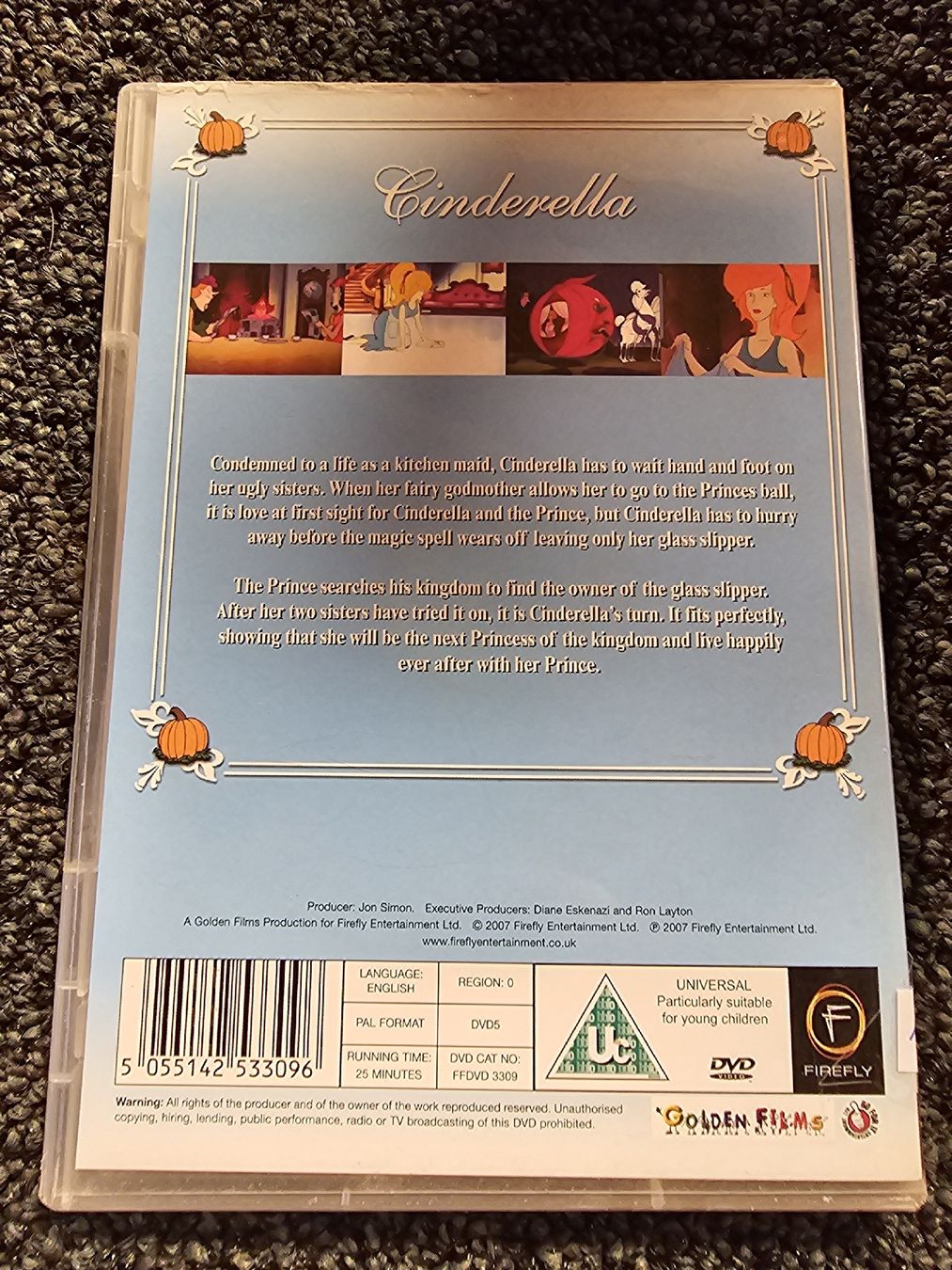 Tutti i DVDs: Märchenklassiker Cinderella (19707) – Usato da Ruswil venduto da jan_bxl5 1