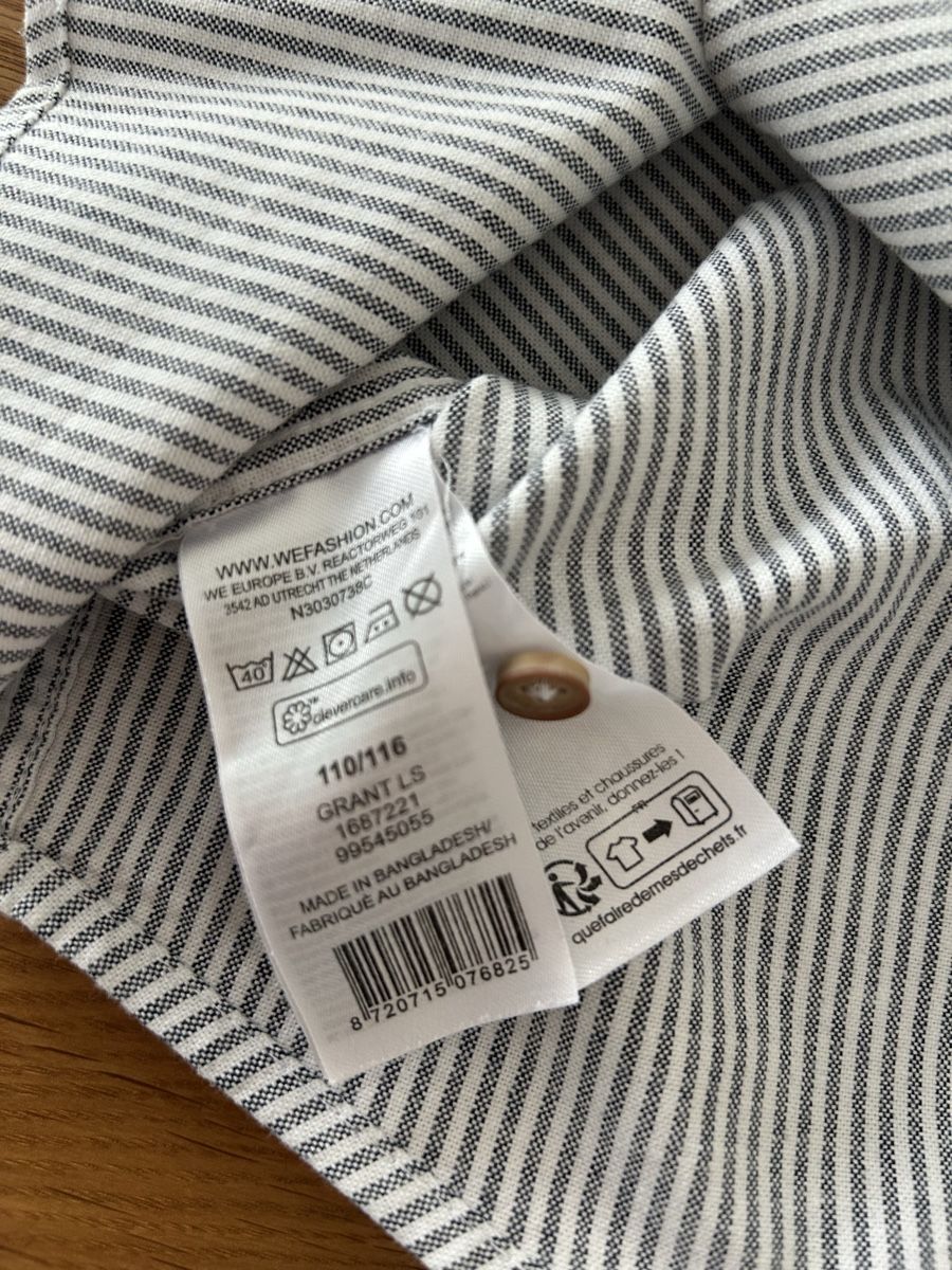 We Chemises, T-shirts & Polos: WE Kinder Hemd Langarm Gr. 110/116  – D'occasion à Schwarzenbach SG par bienchen22 3