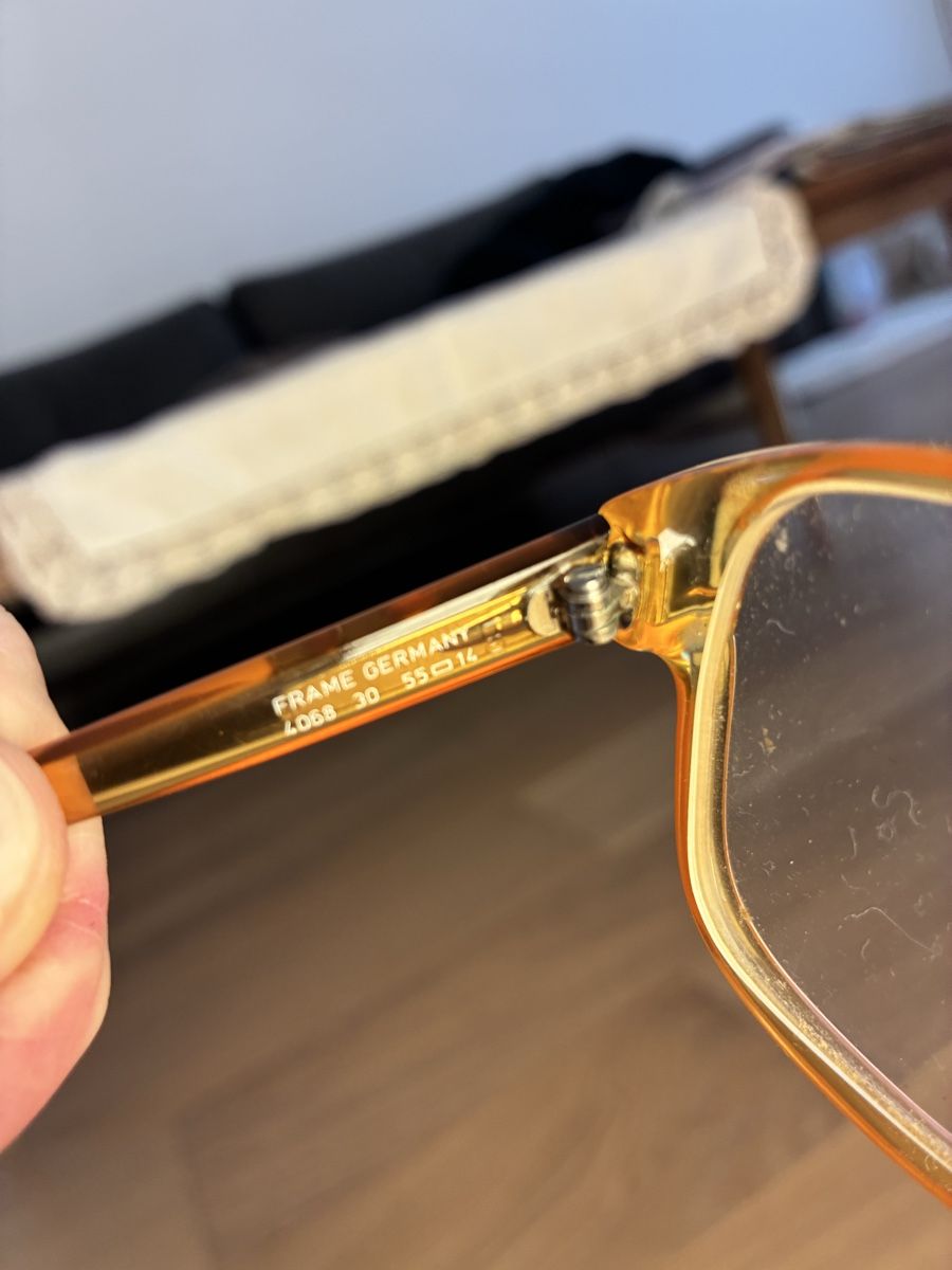 Occhiali & Lenti: Retro Brille von Safitta, Germany – Usato da Zürich venduto da Freuerei 4