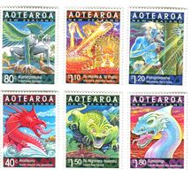 Briefmarken "Fabelwesen". Neuseeland