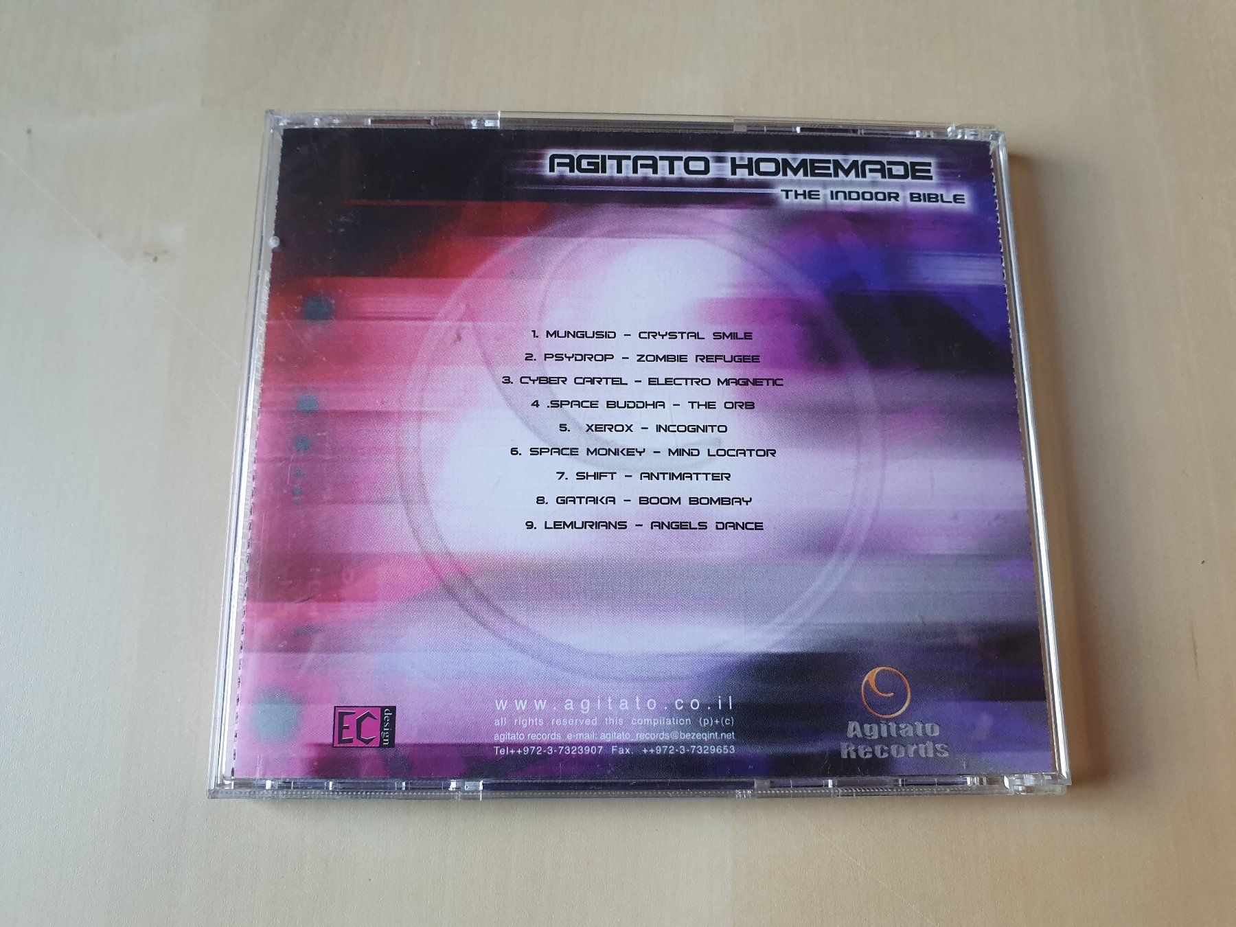 CDs: Agitato Homemade the indoor bible – Gebraucht aus Stansstad von collectorsshop 1