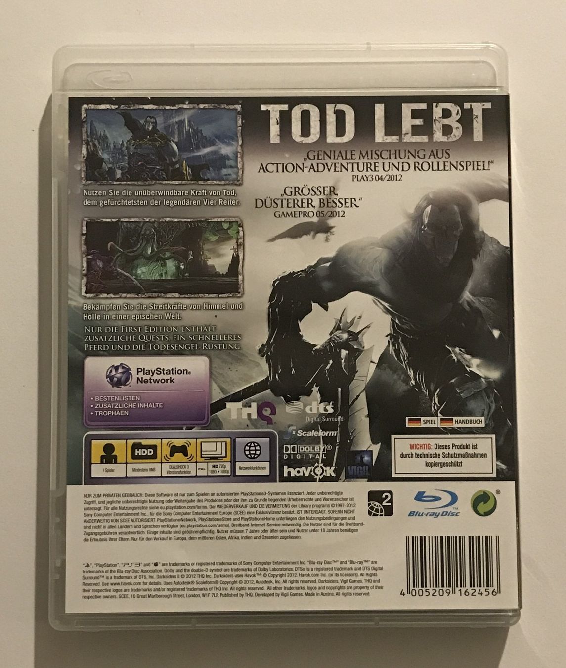 Giochi: PS3 - Darksiders II - First Edition – Usato da Allschwil venduto da Bullach 2
