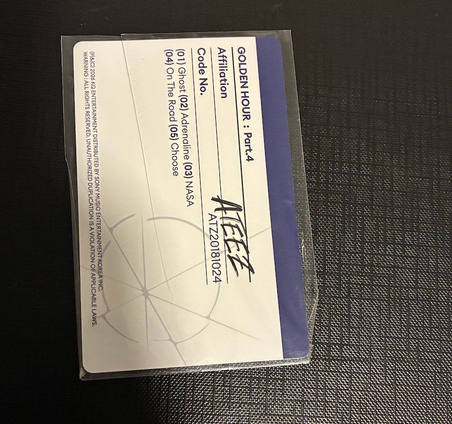 Sammelbilder & Trading cards: ATEEZ - Yeosang – Gebraucht aus Uster von ali_mp6n 1