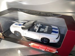 Pontiac Firebird Trans Am Modellauto 1999 Rarität OVP weiss