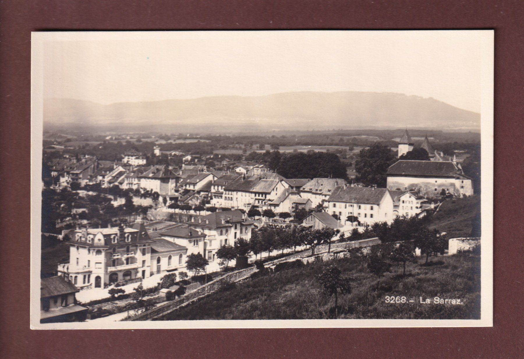 Cartoline postali: LA SARRAZ – Usato da Pully venduto da nicecards