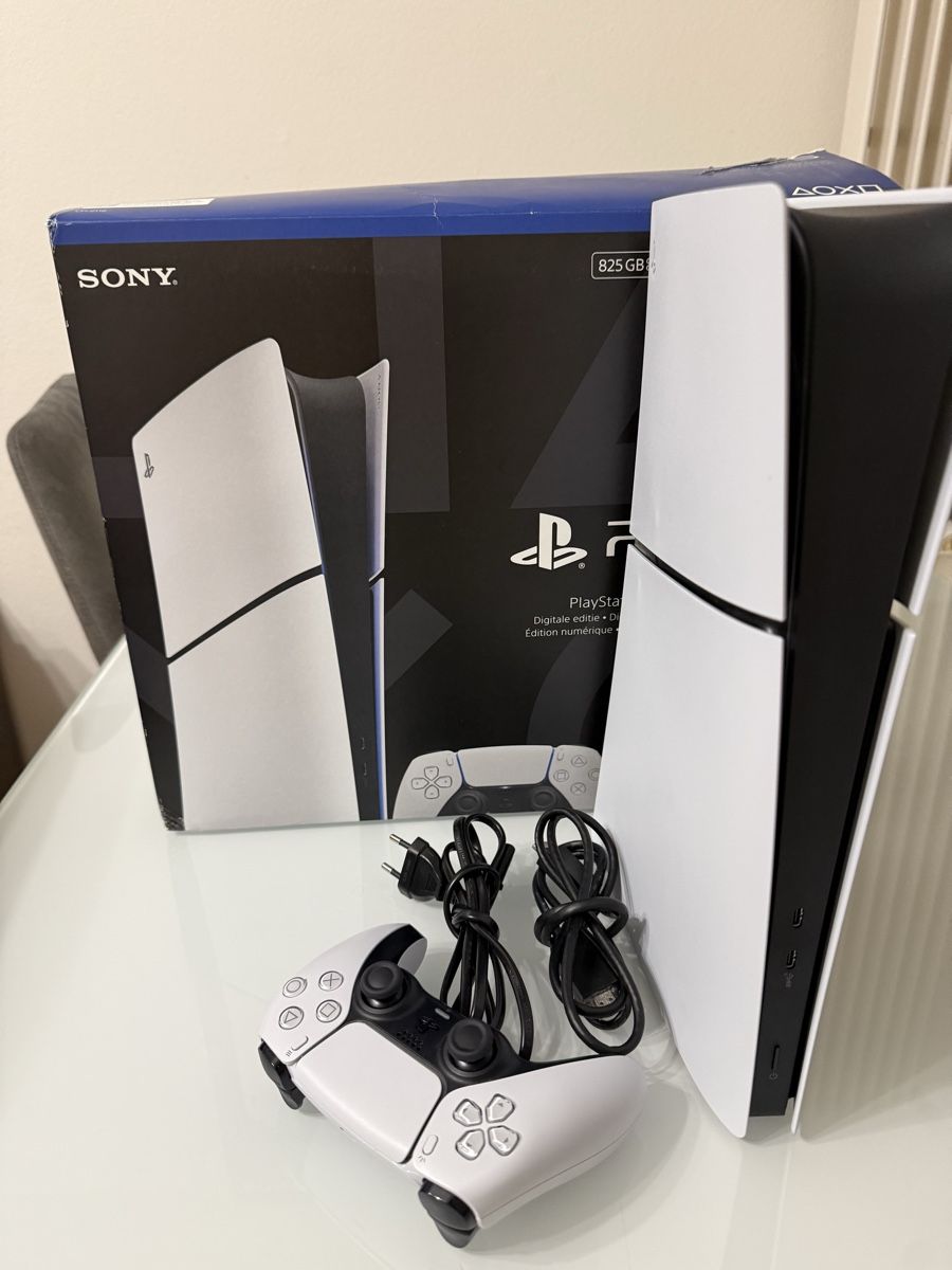 Sony PlayStation 5 Slim Digital Edition 825 GB + OVP (Neu (gemäss ...