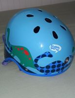 Micro Kinderhelm Scooter-saurus blau gebraucht Gr. S