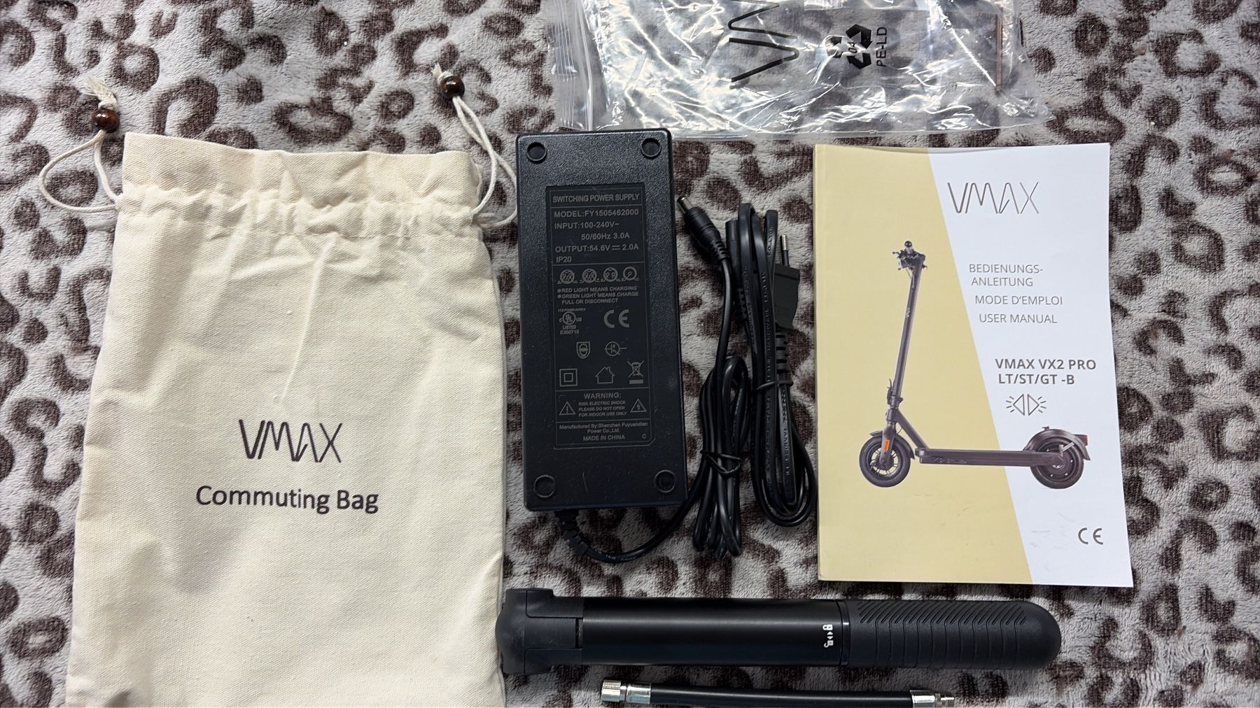 VMAX Kickboard: E-Scooter VMAX VX2 ST B schwarz NEU – Neuf (Voir description) à Dällikon par Marcofloro 4