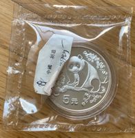 1/2 Unze Münze China Panda 1993 (5 Yuan) in Original-Folie