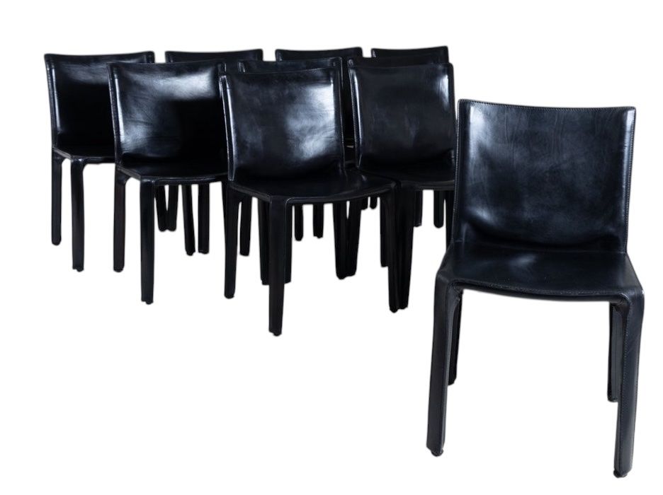 Cassina Sedie: Cassina Cab 412 Mario Bellini Black 8P. available – Usato da Genève venduto da aspaklariacollection 5