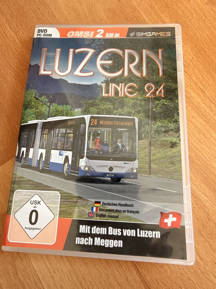 Giochi: Pc Spiel Omsi Luzern – Usato da Küttigen venduto da Roaddrive78