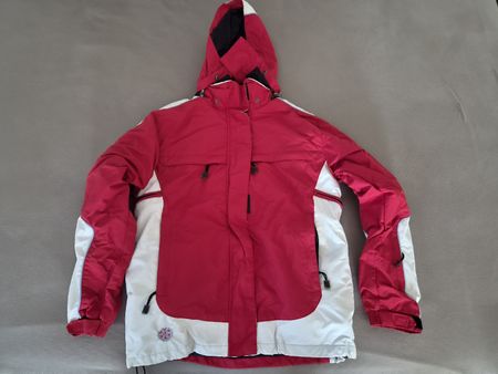 Skijacke Colonial Snowsports Grösse M Rot Weiss schwarz 