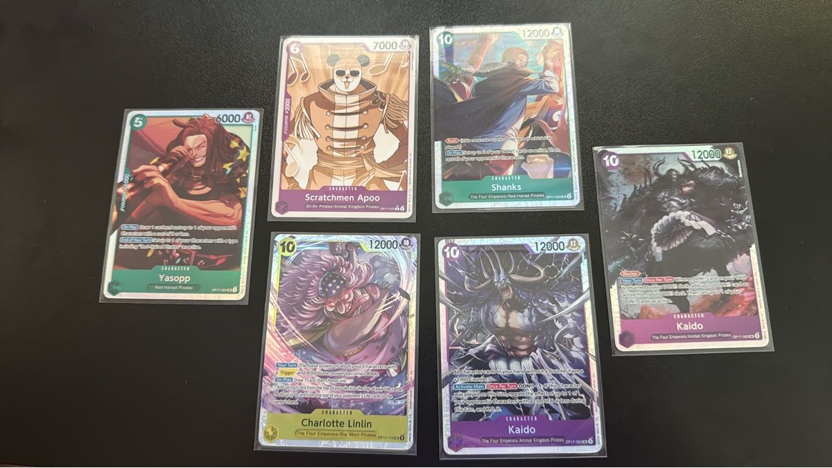 Bandai Sammelbilder & Trading cards: One Piece SR OP17 Singles – Neu (gemäss Beschreibung) aus Wangen b. Olten von Toni933