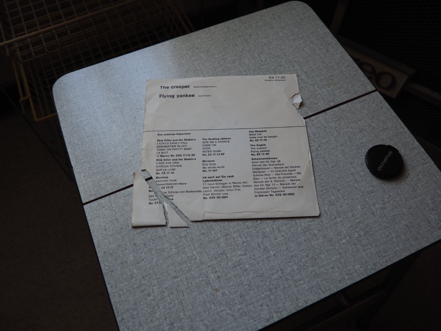 Vinyles: Single von: The Angels, mit The Crepper – D'occasion à Schänis par Wewu