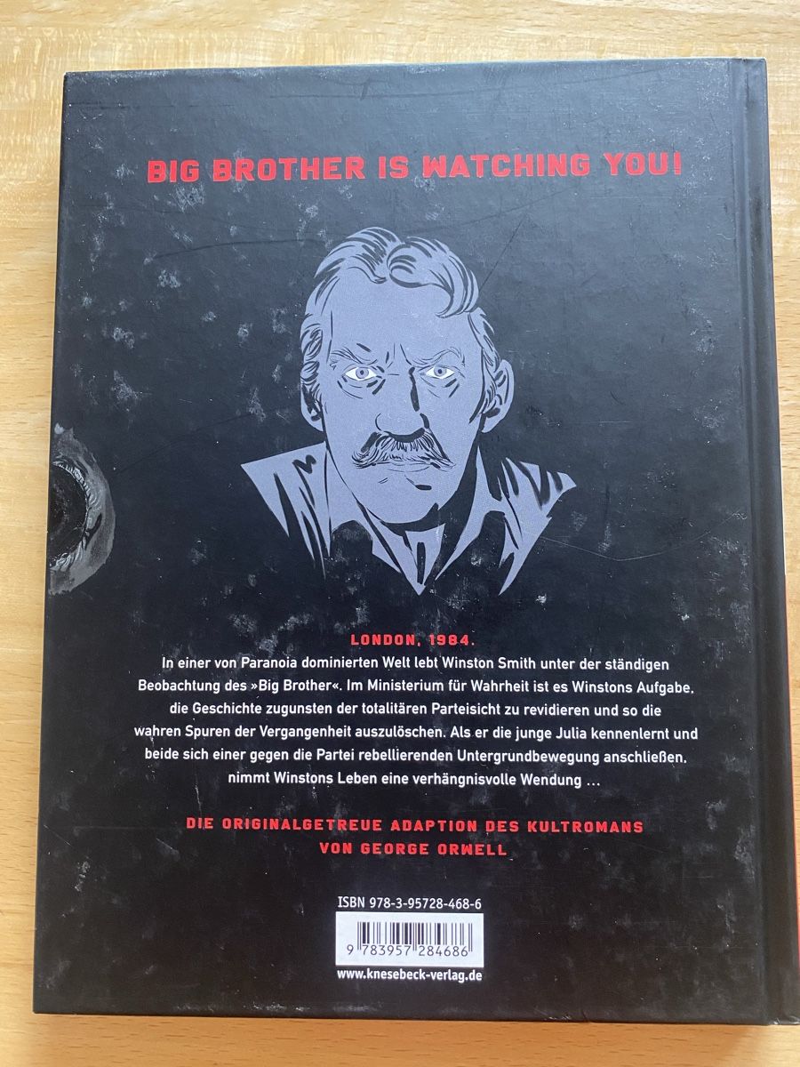 Livres: 1984 nach George Orwell  – D'occasion à Schwarzenburg par Michellu 1