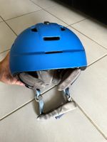 Casque de ski bleu taille L
